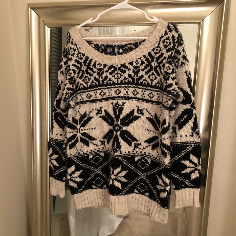 Chunky Knit Holiday Sweater